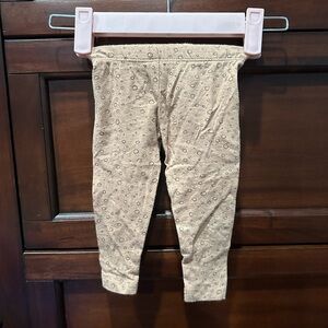 Rylee & Cru Stylish Kids' Tan Patterned Leggings